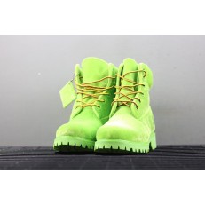 off white green timberlands